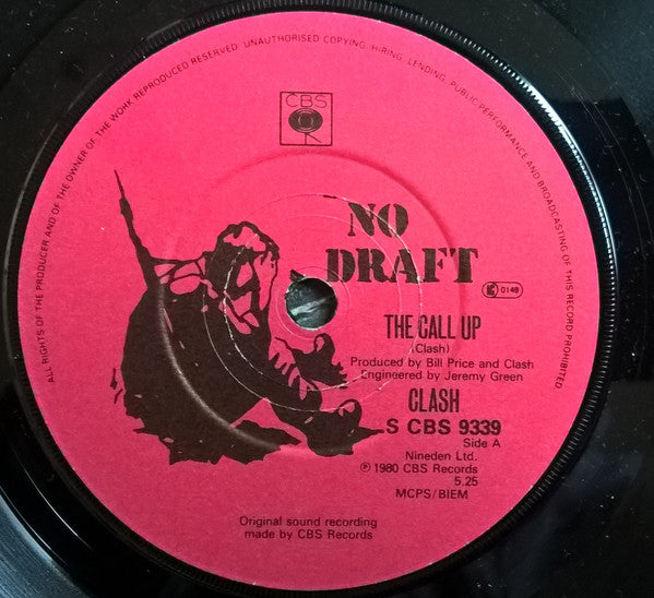 The Clash : The Call Up (7", Single)