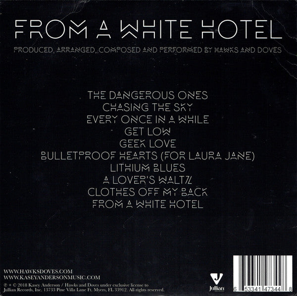 Hawks And Doves (2) : From A White Hotel (LP, Album)