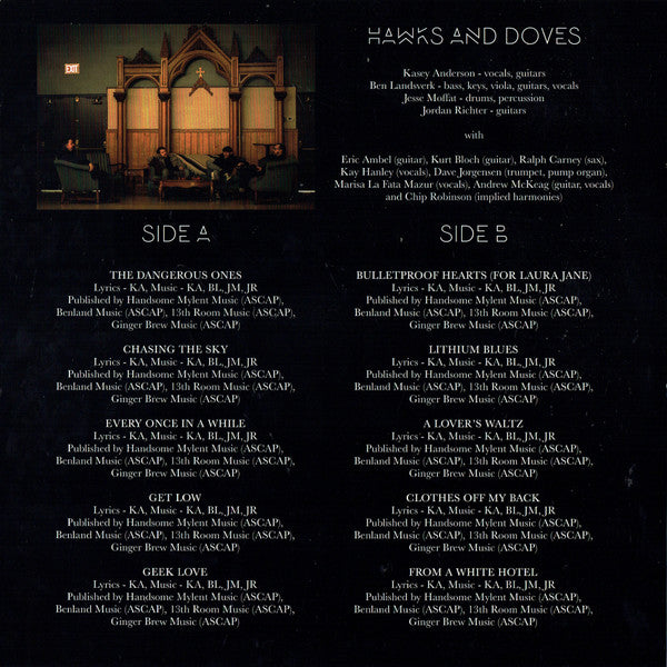Hawks And Doves (2) : From A White Hotel (LP, Album)
