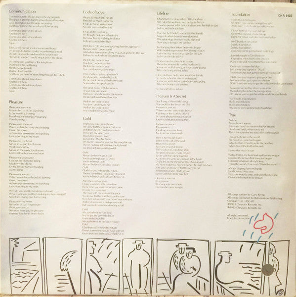 Spandau Ballet : True (LP, Album, Cap)