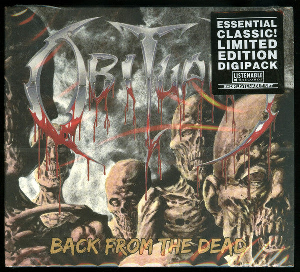 Obituary : Back From The Dead (CD, Album, RE, Dig)