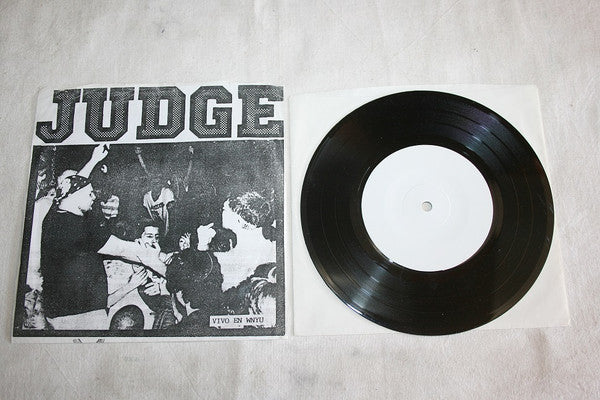Judge : Vivo En WNYU (7", EP, RP, Unofficial, W/Lbl)