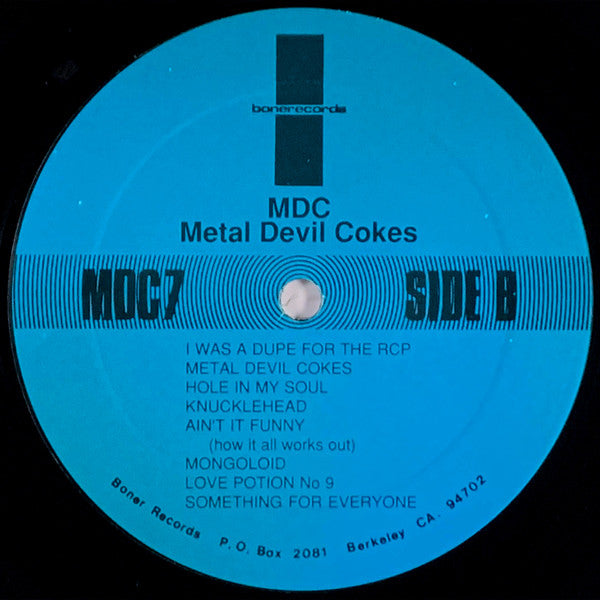 MDC (2) : Metal Devil Cokes (LP, Album)