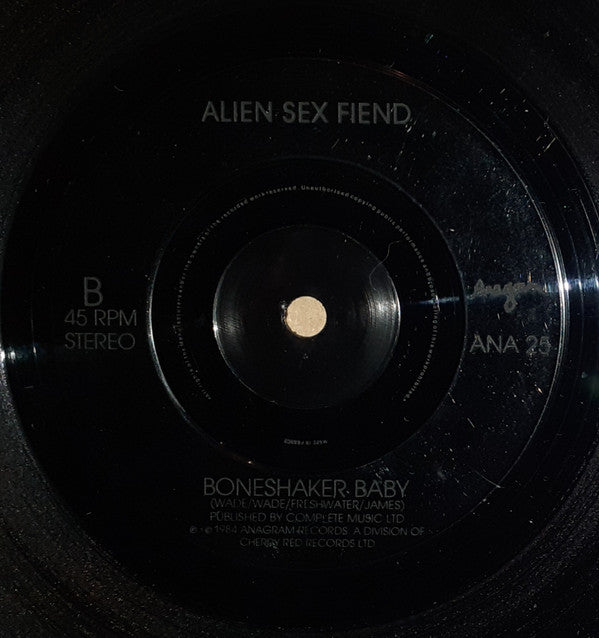 Alien Sex Fiend : E.S.T. (Trip To The Moon) (7", Single)