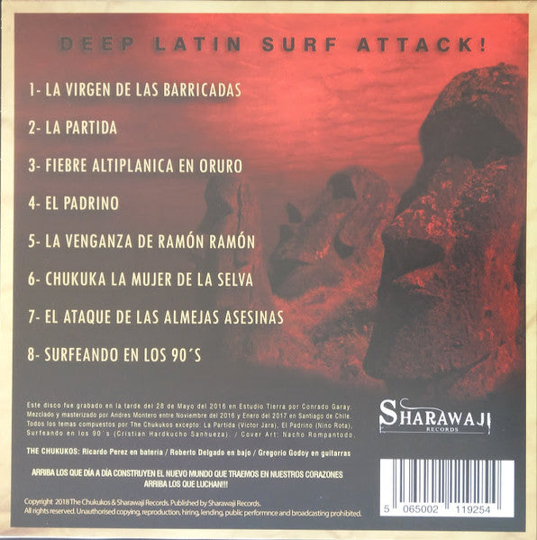 The Chukukos : Deep Latin Surf Attack! (LP, Album)