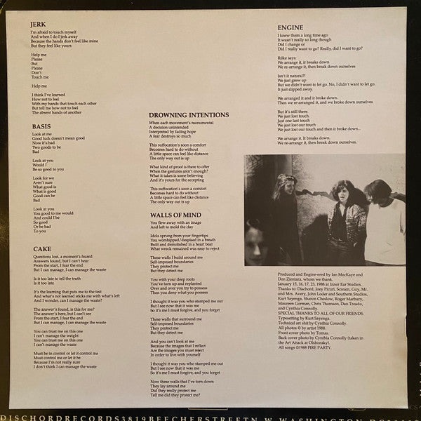 Fire Party : Fire Party (12", EP)