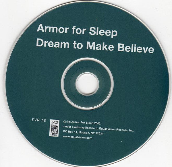 Armor For Sleep : Dream To Make Believe (CD, Album)