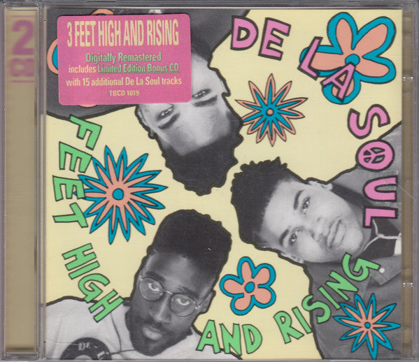 De La Soul : 3 Feet High And Rising (CD, Album, RE, RM + CD, Comp, Ltd, RM)