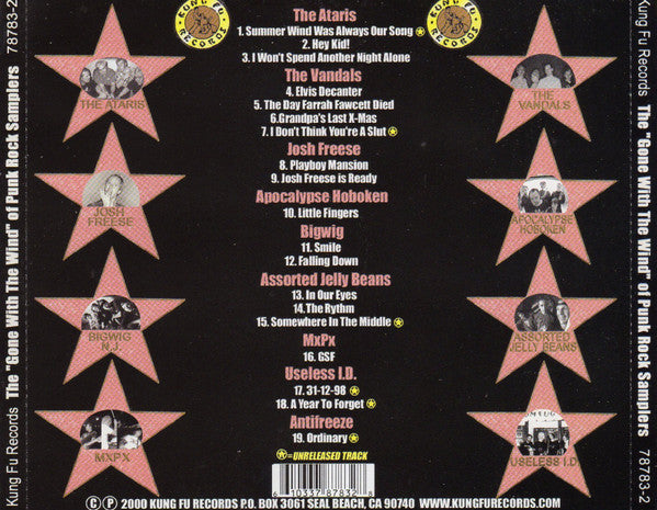 Various : The "Gone With The Wind" Of Punk Rock Samplers (CD, Smplr)