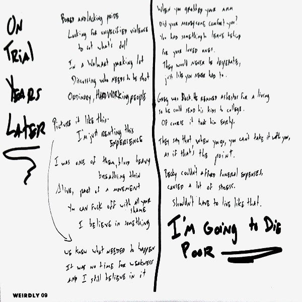 Droids Blood : On Trial Years Later / I'm Going To Die Poor (7")