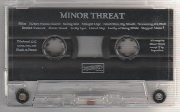 Minor Threat : Minor Threat (Cass, Comp, Tra)