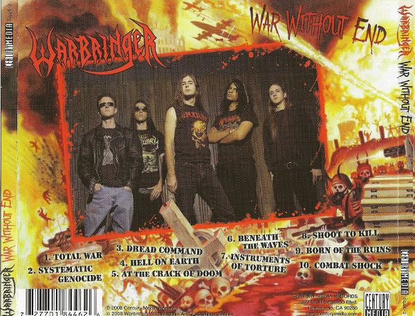 Warbringer : War Without End (CD, Album)