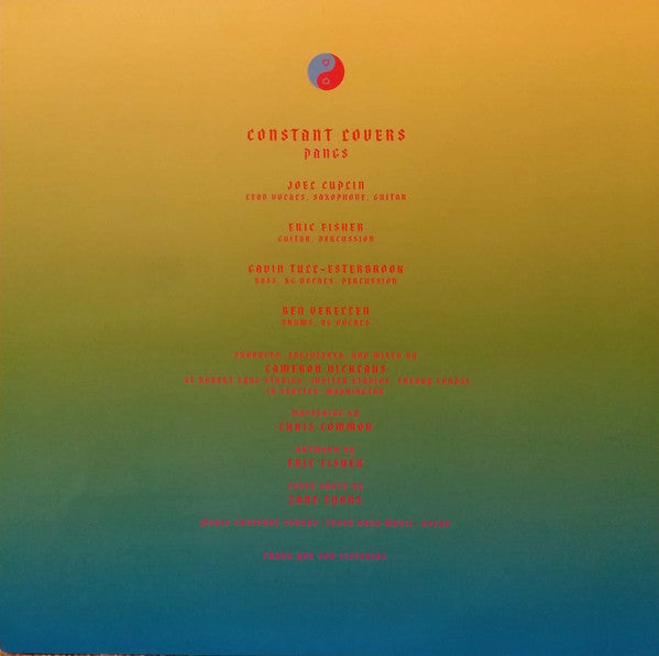 Constant Lovers : Pangs (LP, Album)