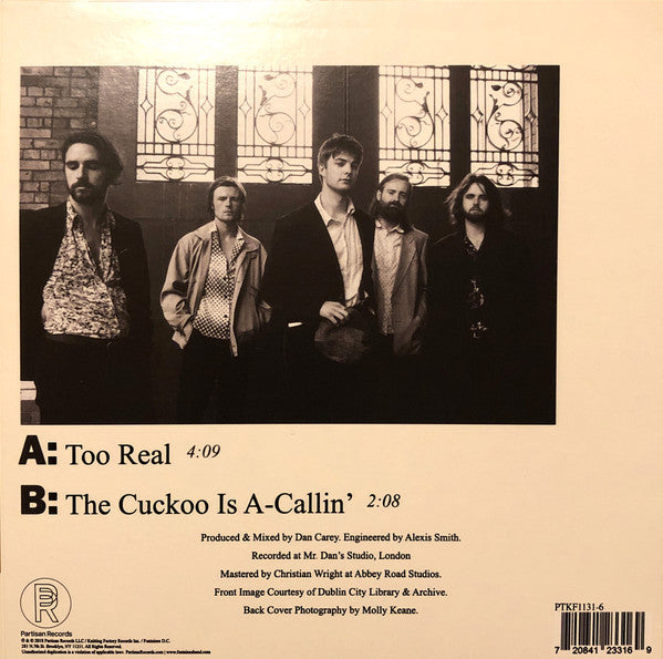 Fontaines D.C. : Too Real (7", Single, Ltd)