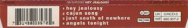 Gin Blossoms : Hey Jealousy (CD, Single)