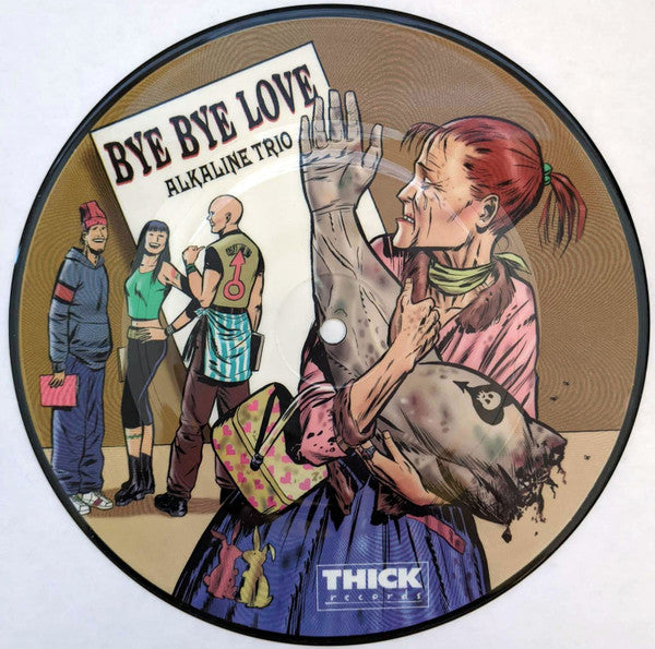 Alkaline Trio / Blue Meanies : Alkaline Trio / Blue Meanies (7", Pic)