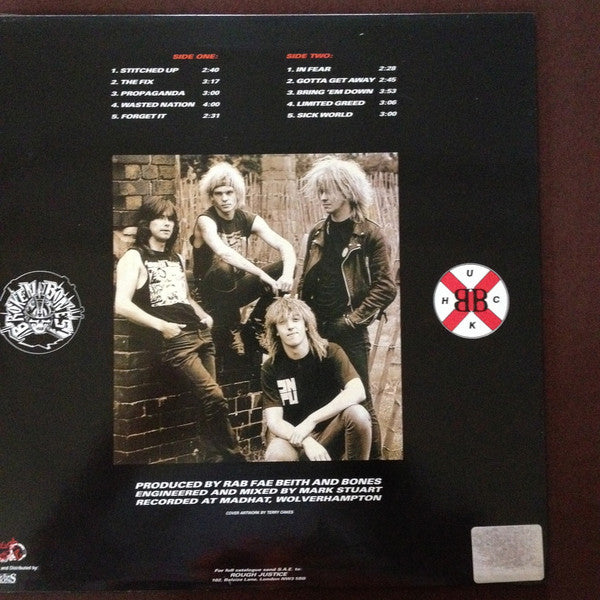 Broken Bones : Stitched Up (LP, Album)