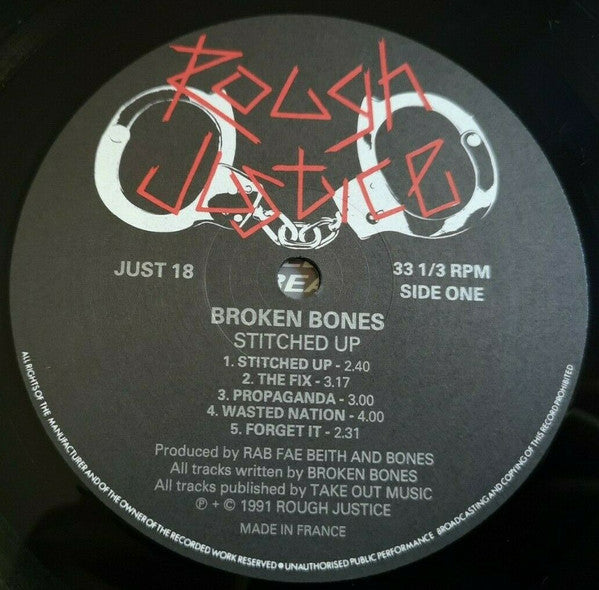 Broken Bones : Stitched Up (LP, Album)