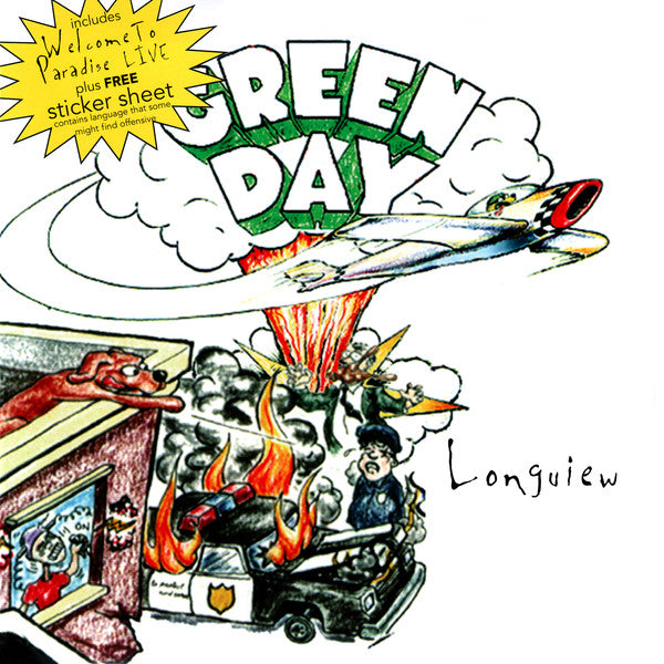 Green Day : Longview (7", Single, RE, Sti)