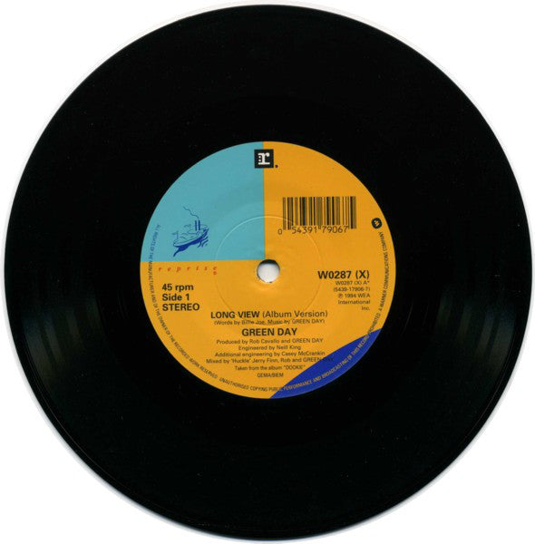 Green Day : Longview (7", Single, RE, Sti)
