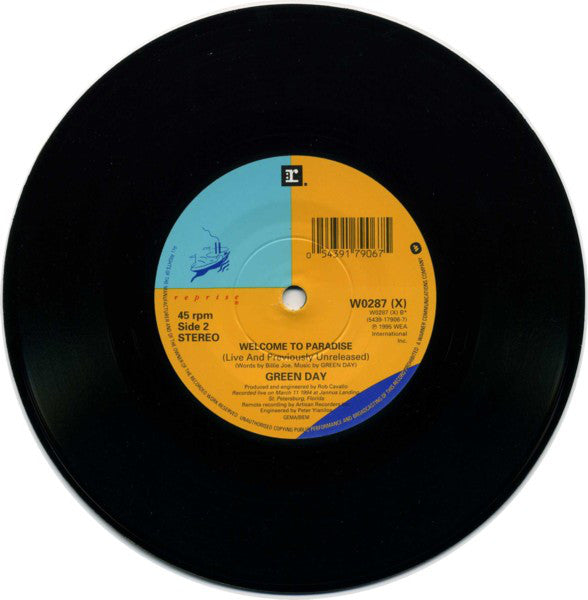 Green Day : Longview (7", Single, RE, Sti)