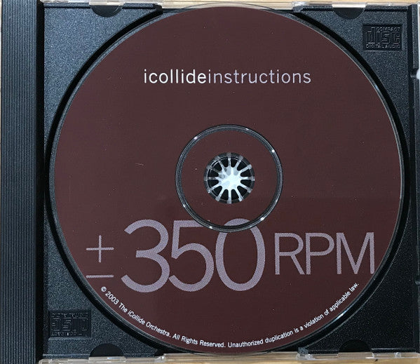 icollide : Instructions (CD, Album)