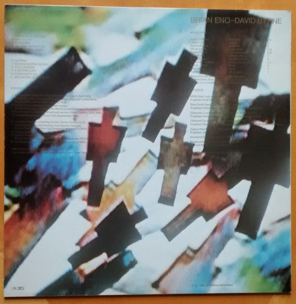 Brian Eno, David Byrne : My Life In The Bush Of Ghosts (LP, Album, M/Print, RE)