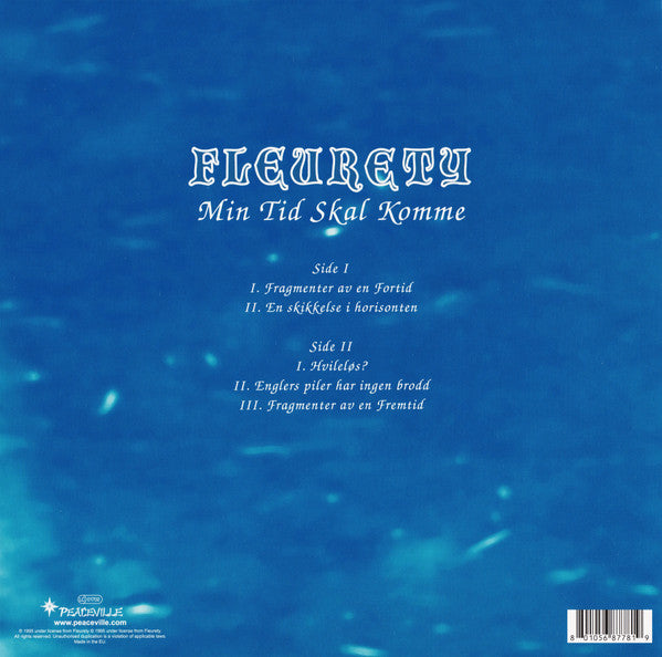 Fleurety : Min Tid Skal Komme (LP, Album, RE, RM)