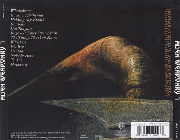 Alien Weaponry : Tū (CD, Album)