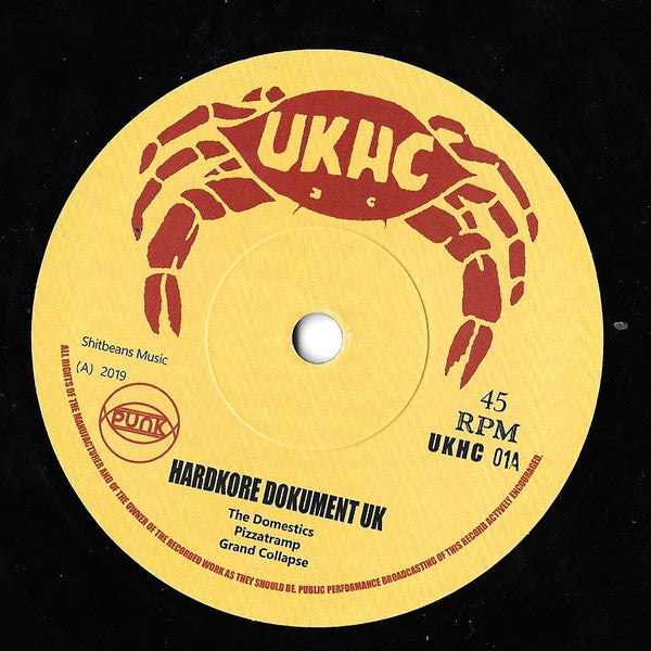Various : Hardkore Dokument UK#1 (7")