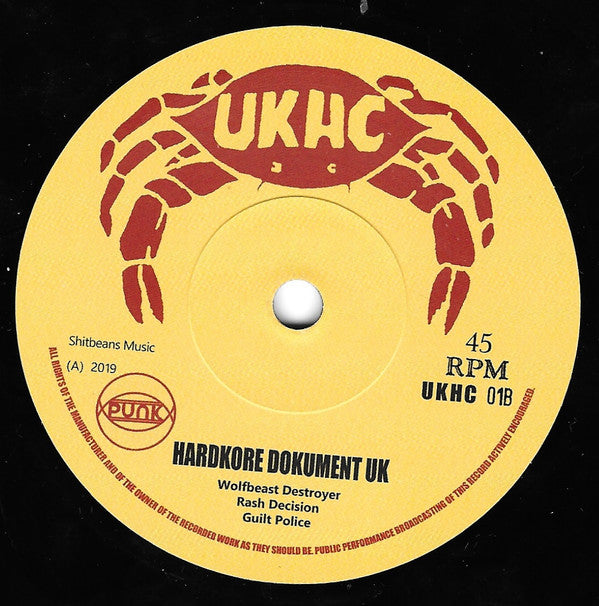 Various : Hardkore Dokument UK#1 (7")
