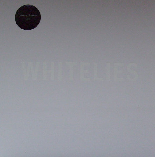 White Lies (2) : Unfinished Business (7", Single, Ltd)