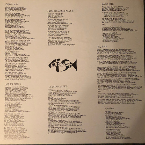 Citizen Fish : Wider Than A Postcard (LP, Album)
