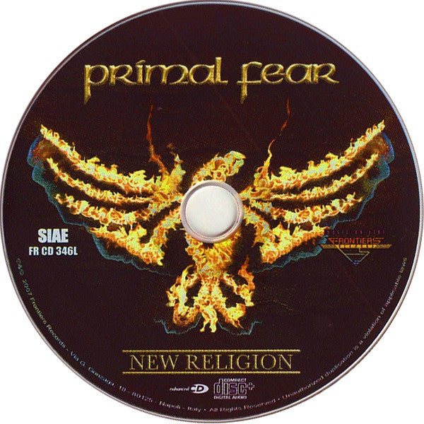 Primal Fear : New Religion (CD, Album, Enh, Dig)