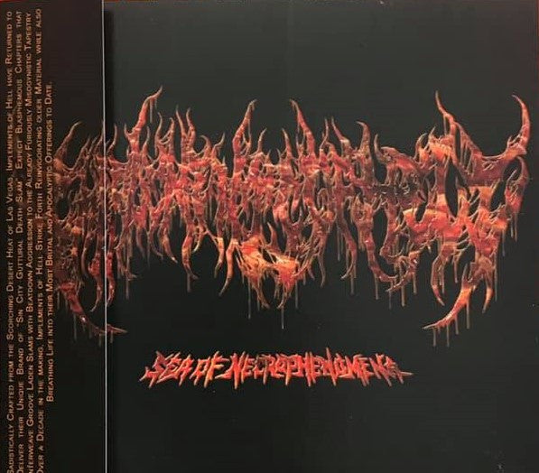 Implements Of Hell : Sea of Necrophenomena (CD, Album, Sli)
