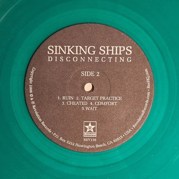 Sinking Ships (2) : Disconnecting (LP, Album, RP, Gre)