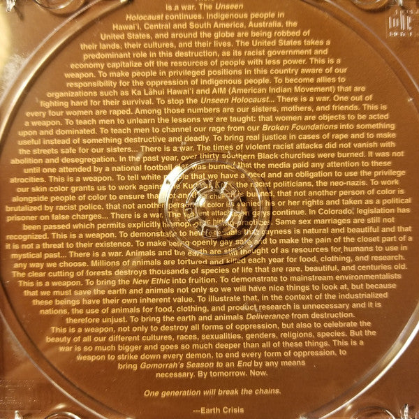 Earth Crisis : Gomorrah's Season Ends (CD, Album)