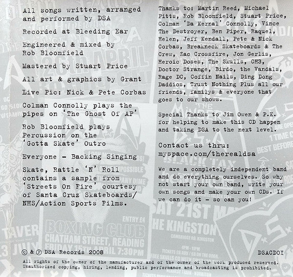 D.S.A : D.S.A (CD, MiniAlbum)