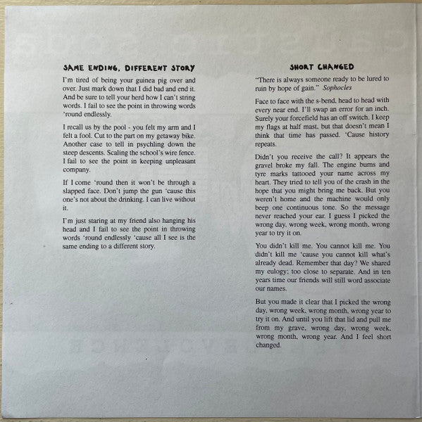 Caustic Soda : Femalevolence (7", EP)