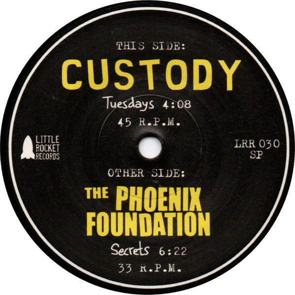 Custody / The Phoenix Foundation (2) : Split Single (7", Single, Ltd, Num)