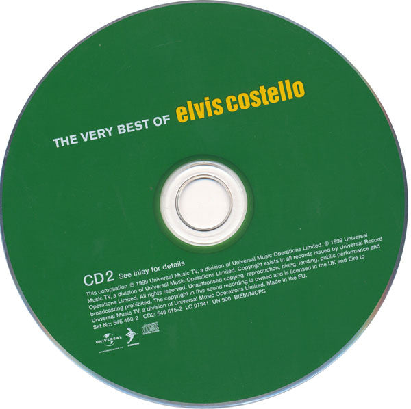 Elvis Costello : The Very Best Of Elvis Costello (2xCD, Comp)