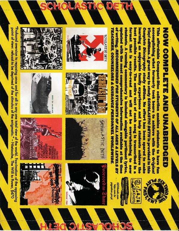 Scholastic Deth : Final Examiner (CD, Comp, Enh)