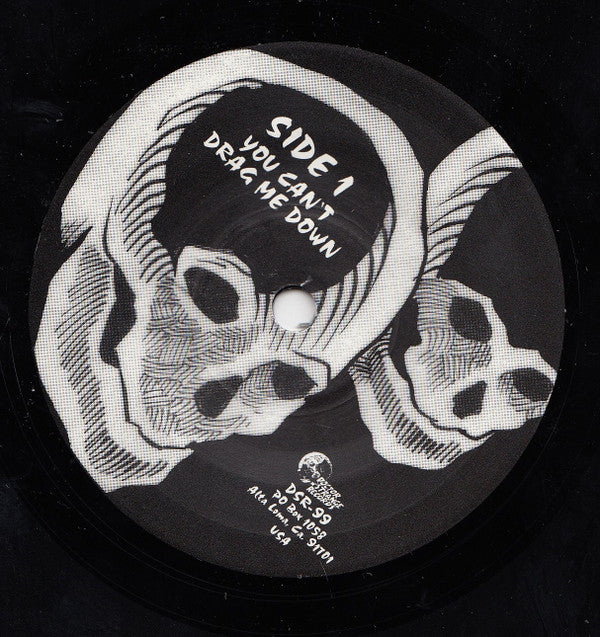 The Skulls (3) : You Can't Drag Me Down (7", Single, Num)
