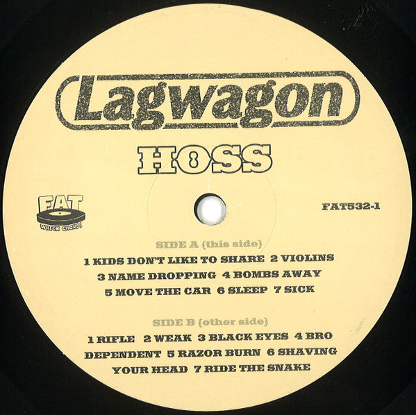 Lagwagon : Hoss (LP, Album)