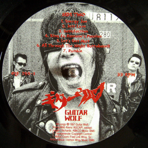 Guitar Wolf : Planet Of The Wolves (LP, Album)