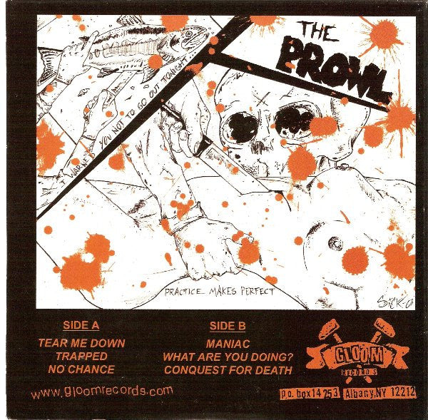 The Prowl : What Are You Doing? (7", Ora)