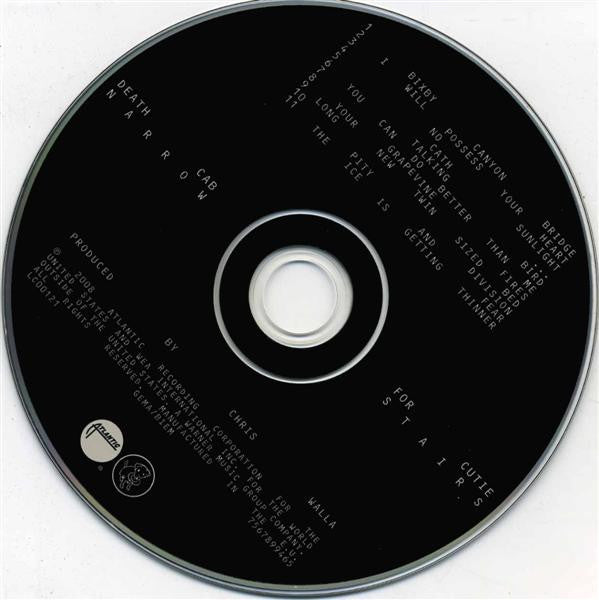 Death Cab For Cutie : Narrow Stairs (CD, Album)