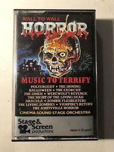 Cinema Sound Stage Orchestra* : Wall To Wall Horror - MusicTo Terrify (From Horror Movies) (Cass)