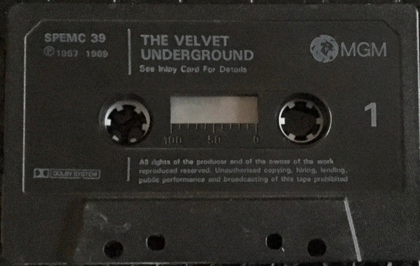 The Velvet Underground : The Velvet Underground (Cass, Comp)