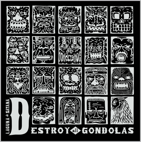 Destroy All Gondolas : Laguna di Satana (LP, Album, Ltd, RE, Whi + CD, Album, RE)